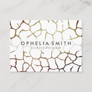 Carte De Visite Motif chic contemporain