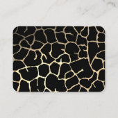 Carte De Visite Motif chic contemporain (Dos)