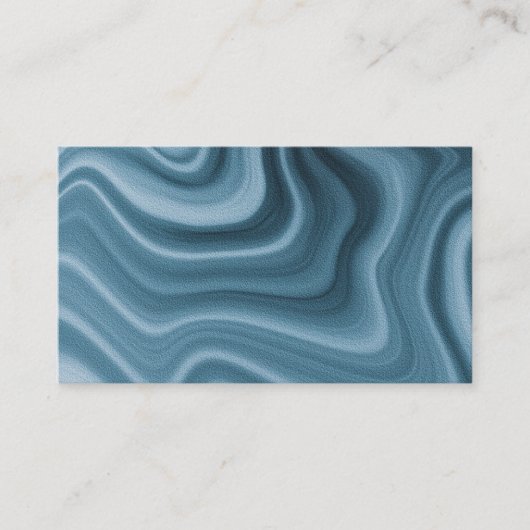 Carte De Visite Motif cool en marbre (Devant)