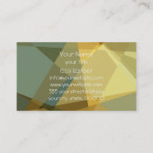 Carte De Visite Motif Cubisme Abstrait (Dos)