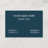 Carte De Visite Motif de bandes de couleur (Dos)