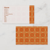 Carte De Visite motif de basket-ball (Devant / Derrière)