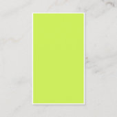 Carte De Visite Motif de boulangerie moderne Cupcake (Dos)