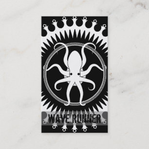 Carte De Visite Motif de Cracken de poulpe de StellaRoot