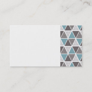 Carte de visite Motif de diamant