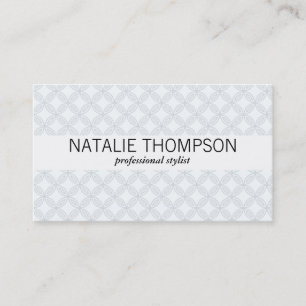 Carte De Visite Motif de fleurs