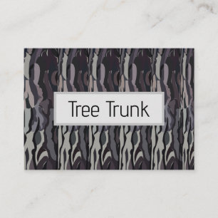 Carte De Visite Motif de fond de tronc d'arbre