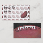 Carte De Visite Motif de football (Devant / Derrière)