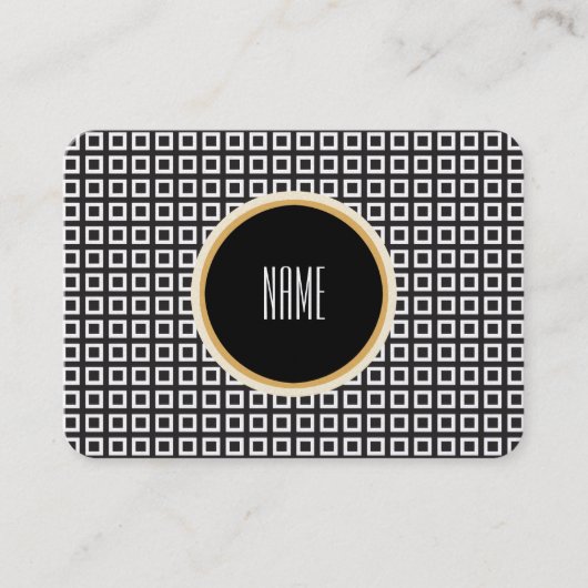 Carte De Visite Motif de luxe (Devant)