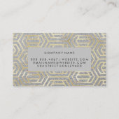 Carte De Visite Motif de luxe Gold Foil (Dos)