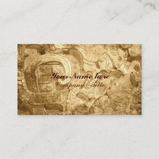 Carte De Visite Motif de Maya