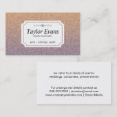 Carte De Visite Motif de mosaïque (Devant / Derrière)