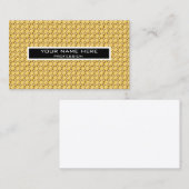 Carte De Visite Motif de pâtes (Devant / Derrière)