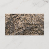 Carte De Visite Motif de rochers (Dos)