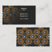 Carte De Visite Motif de rose de boussole de Vatican (Devant / Derrière)