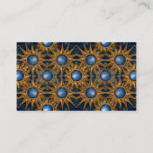 Carte De Visite Motif de rose de boussole de Vatican (Dos)