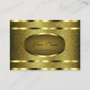 Carte De Visite Motif de serpent d'or pour les yeux