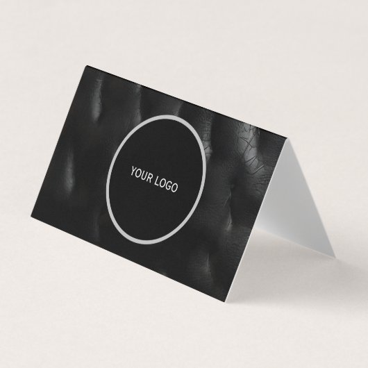 Carte De Visite Motif de texture cuir (Devant)