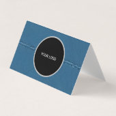 Carte De Visite Motif de texture cuir (Devant)