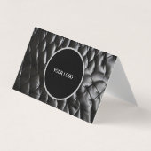 Carte De Visite Motif de texture cuir (Devant)