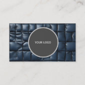 Carte De Visite Motif de texture cuir (Devant)