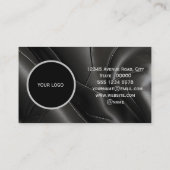 Carte De Visite Motif de texture cuir (Dos)