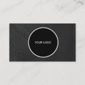 Carte De Visite Motif de texture cuir (Devant)