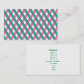 Carte De Visite Motif de très bon goût (Devant / Derrière)