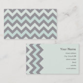 Carte De Visite Motif de zigzag (Devant / Derrière)