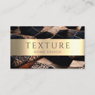 Carte De Visite Motif d'encre gris de marbre texture pierre Motif