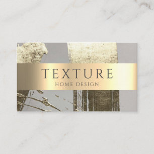 Carte De Visite Motif d'encre gris de marbre texture pierre Motif