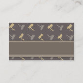 Carte De Visite Motif des leurres de pêche aérienne (Dos)