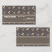 Carte De Visite Motif des leurres de pêche aérienne (Devant / Derrière)