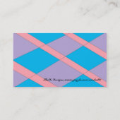 Carte de visite Motif Diamond (Dos)