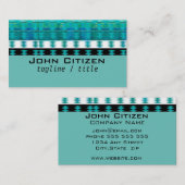 carte de visite motif double face cartes personnal (Devant / Derrière)