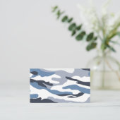 Carte De Visite Motif du camouflage (Debout devant)