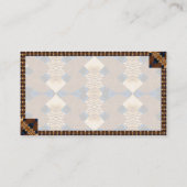 Carte de visite Motif du Sud-Ouest (Dos)