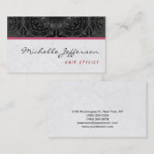 Carte de visite Motif élégant et tendance (Devant / Derrière)