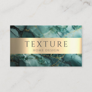 Carte De Visite Motif encre grise texture marbre motif pierre