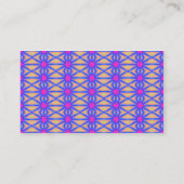 Carte De Visite Motif étoile (Dos)