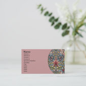 Carte De Visite Motif floral à tête de serpent de William Morris (Debout devant)