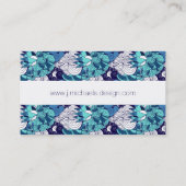 Carte De Visite Motif génial de coquillage (Dos)