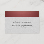 Carte De Visite Motif géométrique (Dos)