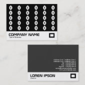 Carte De Visite Motif géométrique (Devant / Derrière)