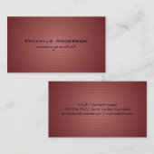 Carte De Visite Motif géométrique (Devant / Derrière)