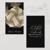 Carte De Visite motif géométrique abstrait moderne (Devant / Derrière)