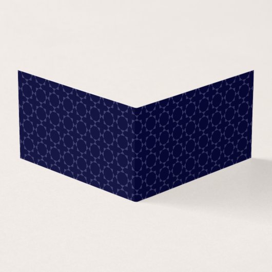 Carte De Visite Motif géométrique islamique (Extérieur)