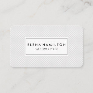 Carte De Visite Motif gris