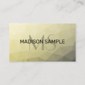 Carte De Visite Motif gris clair gris foncé (Dos)