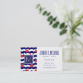 Carte De Visite Motif heureux de crabes (Debout devant)